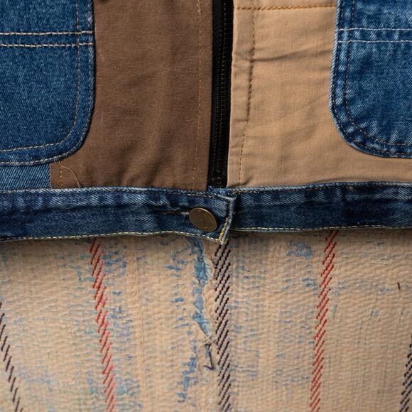 Upcycled patchwork carhartt chore jacket - Picture 5 of 7